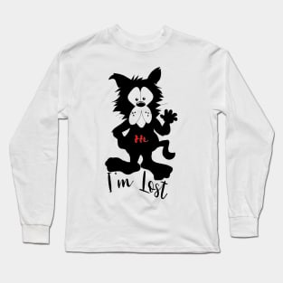 Hi, I'm Lost Long Sleeve T-Shirt